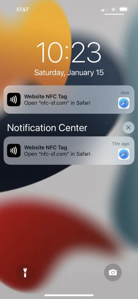 chrome nfc tag notification|nfc tag message.